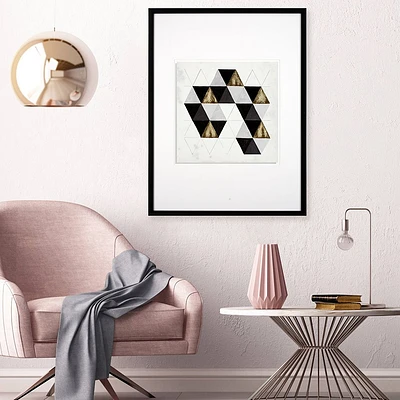 Gilt Geometry Painting