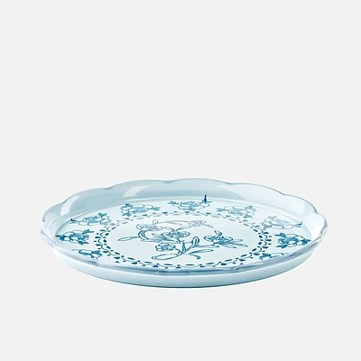 Josephine small Round Tray - Light Blue