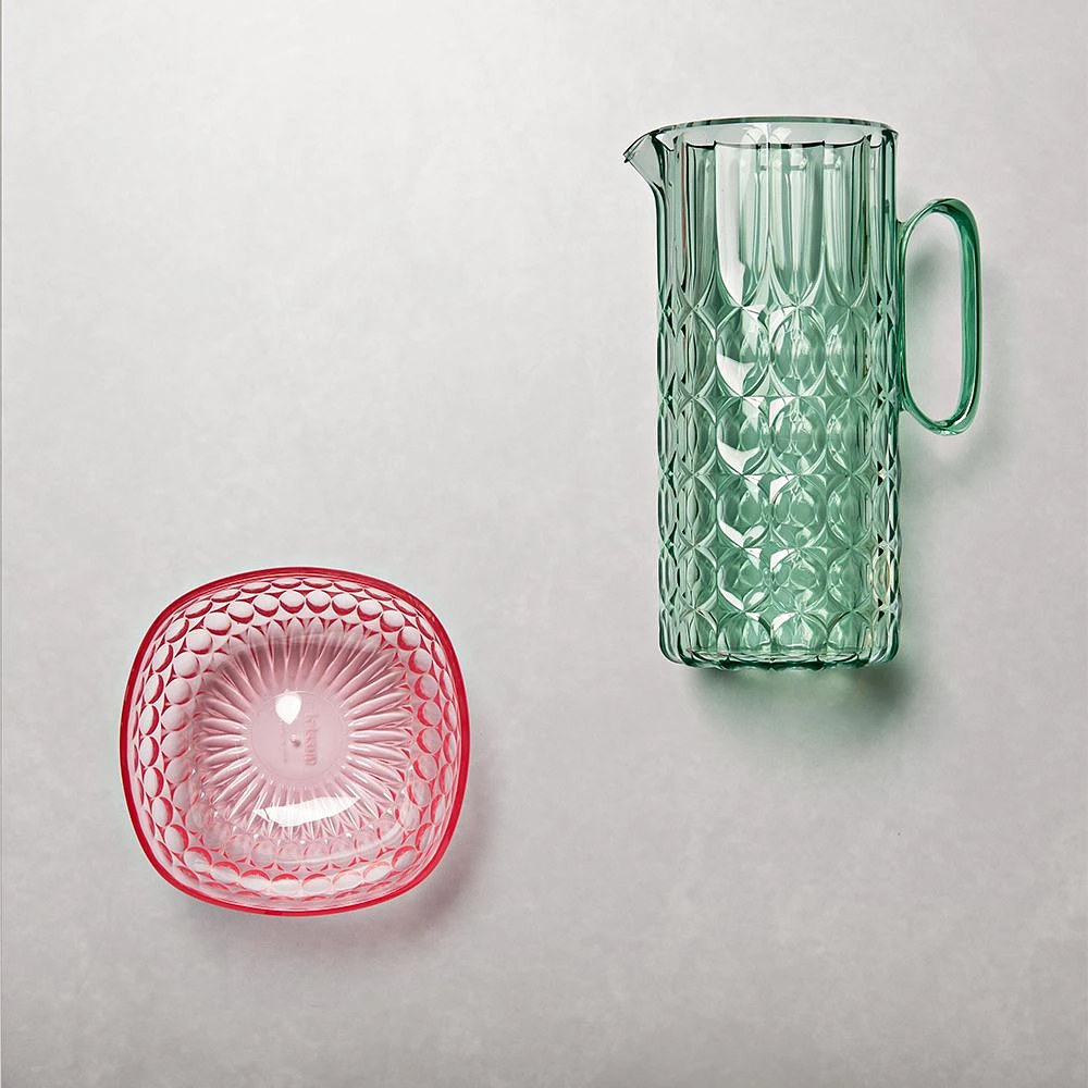 Guzzini Vanity Pitcher With Lid - Clear 