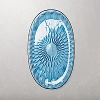 Guzzini Vanity Large Tray - Oval, Sky Blue