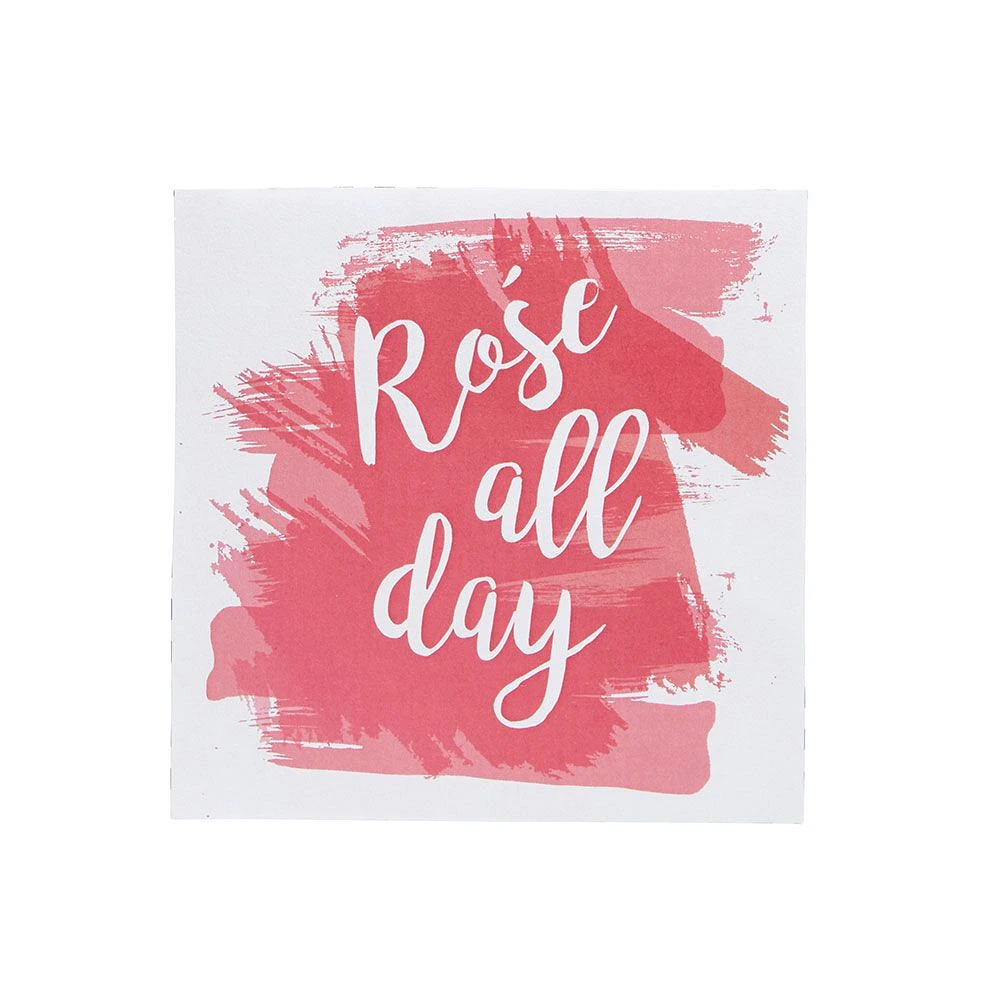 Serviettes à cocktail « Rose All Day »