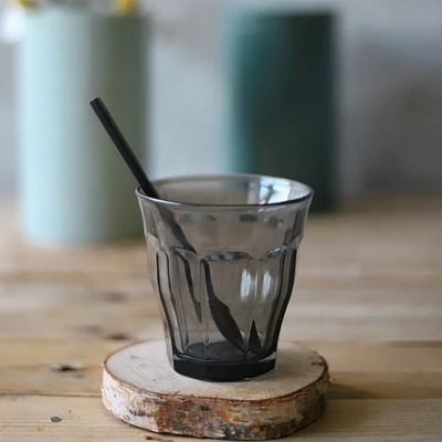 Picardie Set of 4 Grey Tumblers 250ml by Duralex