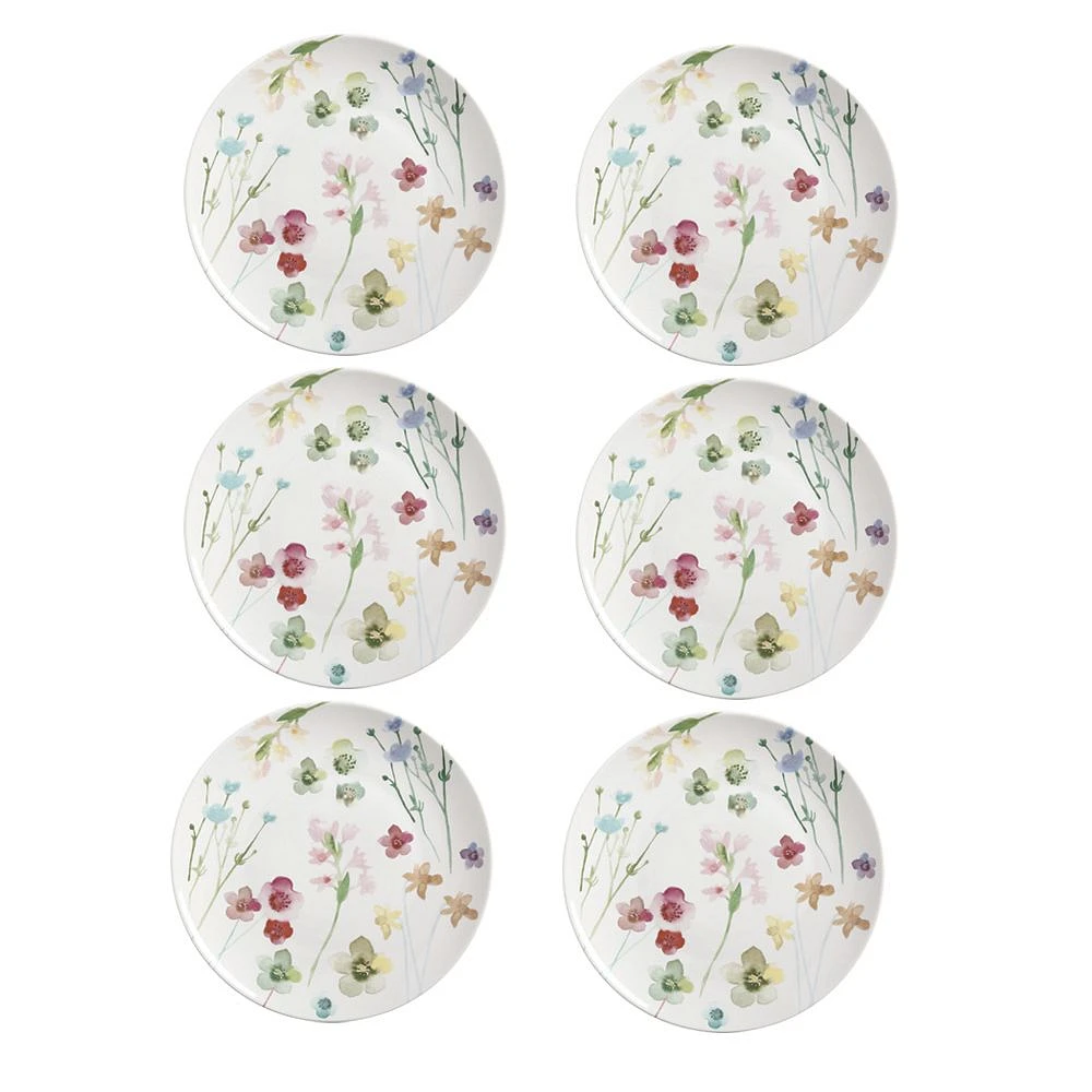 Set of 6 Wildwood Plates by Maxwell & Williams (23 cm)