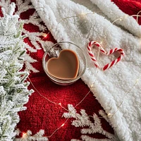 Set of 2 Heart-Shaped Tea/Coffee Cups