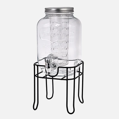 JS GOURMET Drink Dispenser With Built-In Diffuser, 4L