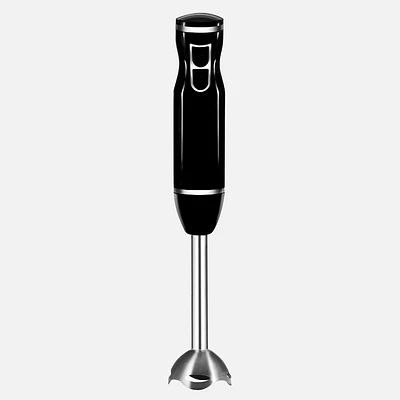 JS GOURMET Immersion Stick Hand Blender - Black