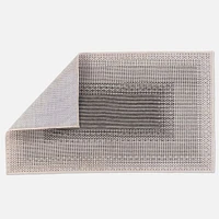 Knox Loop Tufted Washable Rug - Black