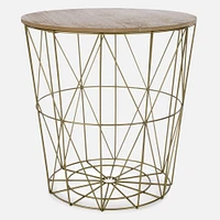 Laverne Accent Table with Storage
