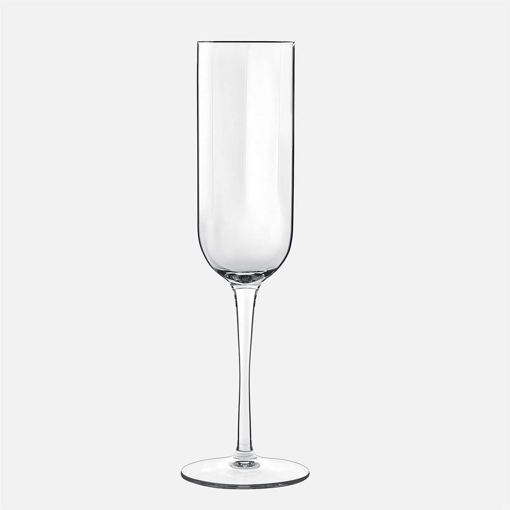 Jazz Set of 4 Champagne Flutes by Luigi Bormioli