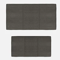 Levi Storage Ottoman, 2 pieces - Charcoal