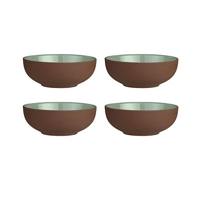 Set of 4 Sienna Teal Bowls by Maxwell & Williams ( cm