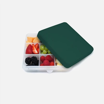Melii Snackle Box, 9 Compartments - Hunter Pine