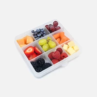 Melii Snackle Box, 9 Compartments - Hunter Pine
