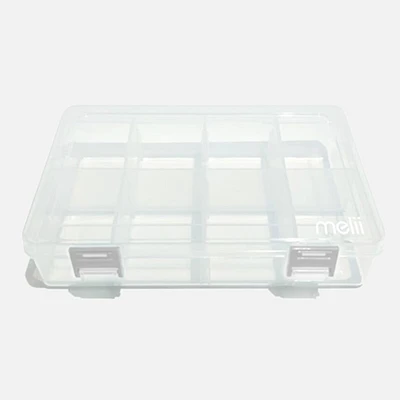 Melii Snackle Box, 8 Compartments - Clear