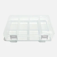 Melii Snackle Box, 8 Compartments - Clear