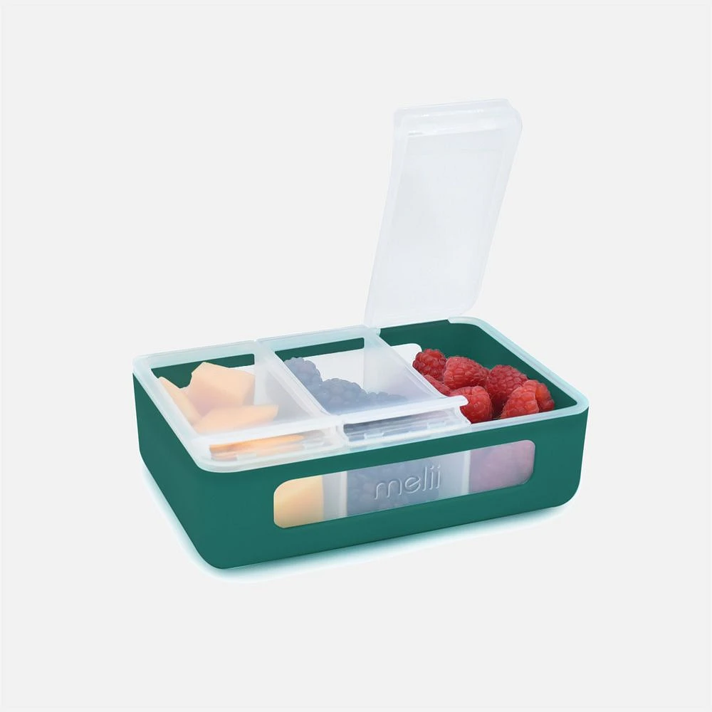 Melii Snackle Box, 3 Separate Compartments