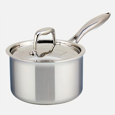 Cocotte à 3 plis « SuperSteel » par Meyer en acier inoxydable avec couvercle - 1,5 L