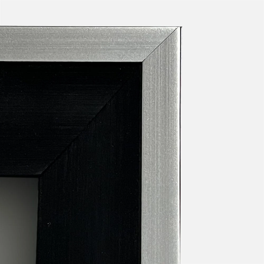 Black Large Frame Mirror - 16x20