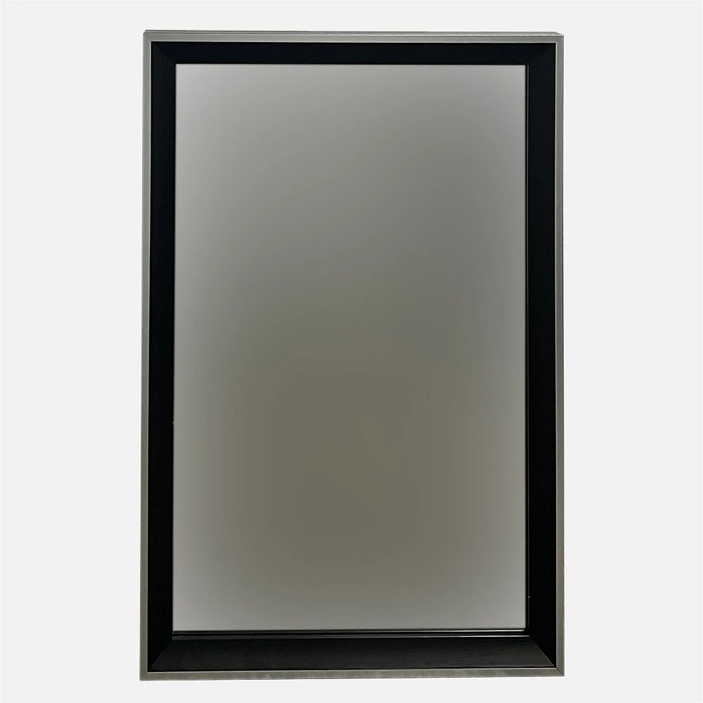 Black Large Frame Mirror - 16x20