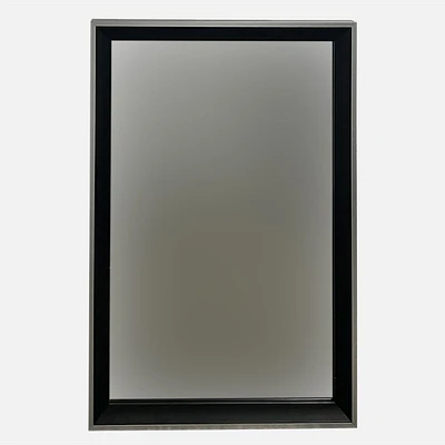Black Large Frame Mirror - 16x20
