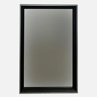 Black Large Frame Mirror - 16x20