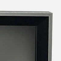Black Large Frame Mirror - 16x20