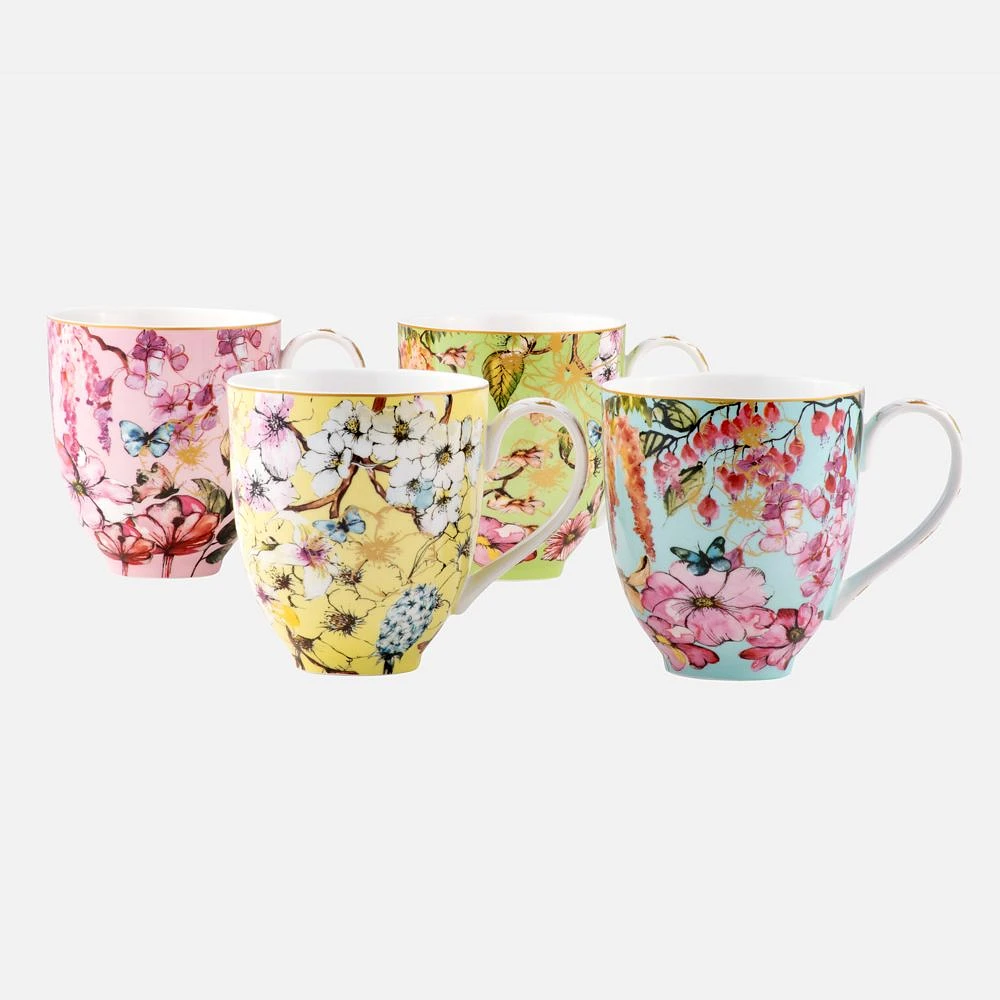 Maxwell & Williams Enchantment Tasses, ensemble de 4