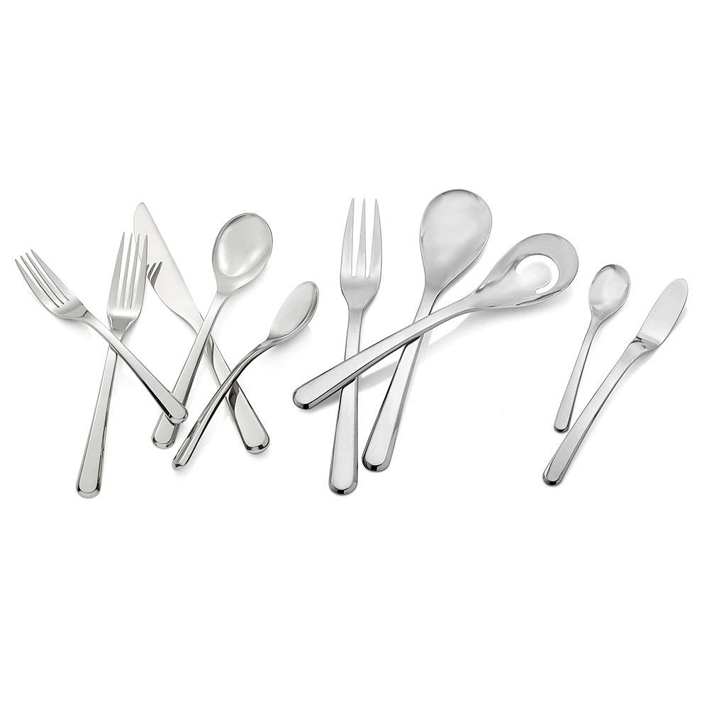 Aura 45-Piece Flatware Set by Nambé