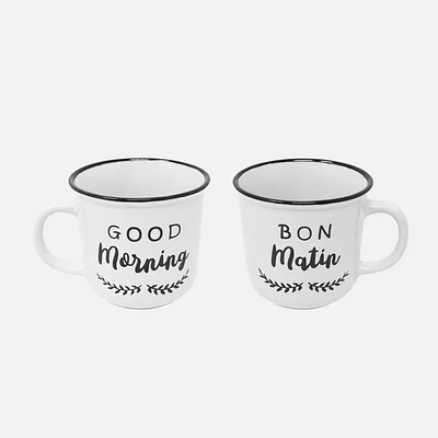 Nostagia Good Morning / Bon matin Mug 