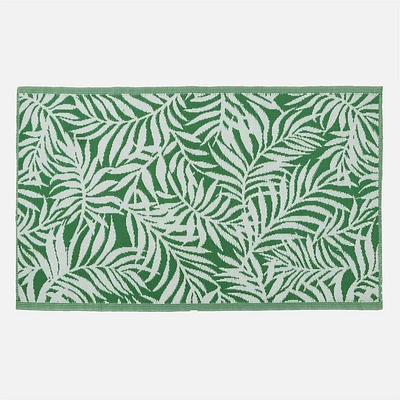 Foliage motif Outdoor Carpet - Green