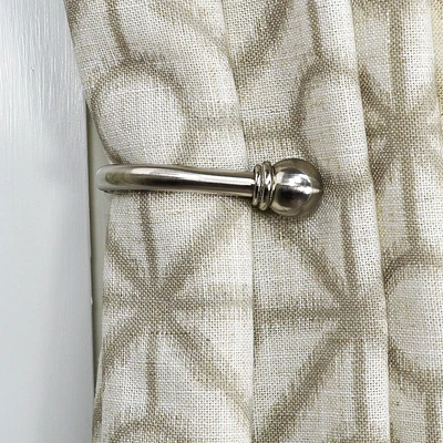 Nickel Curtain Holdbacks