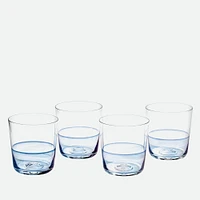 Royal Doulton 1815 Tumbler, Set of 4 - Blue