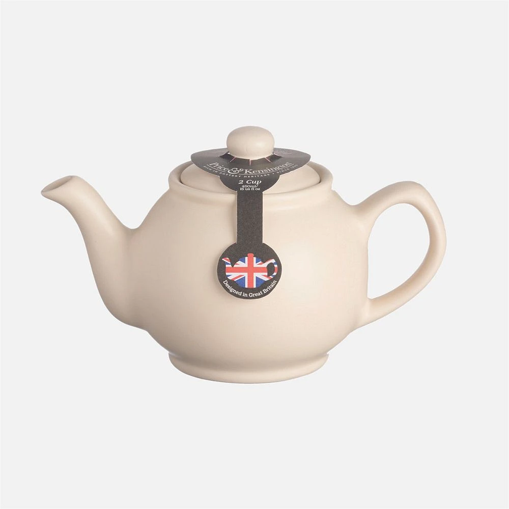 2 Cups Teapot - Cream