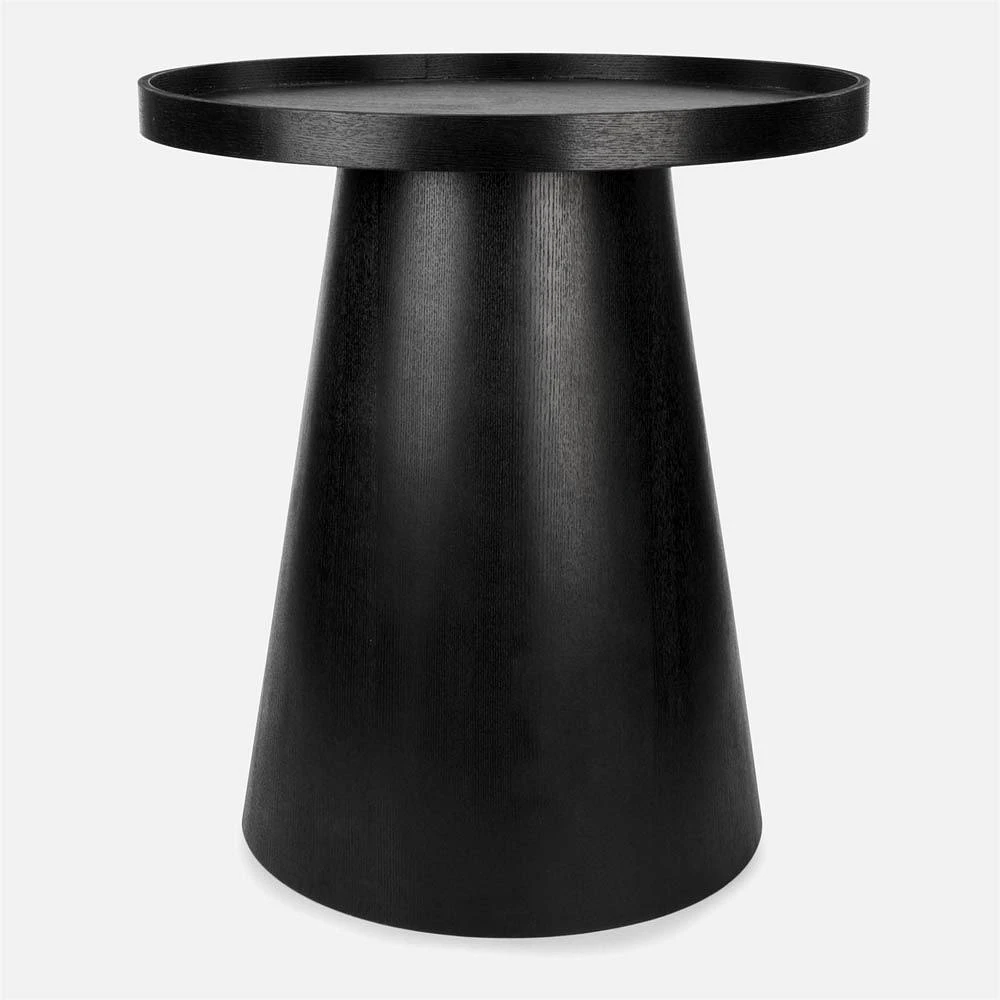 Round Accent Table - Black