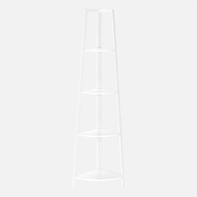 Rachelle Corner Piece 4 Tiers - 60" H, White