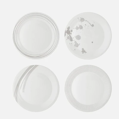 Pacific Stone Set of 4 Dinner Plates - 11
