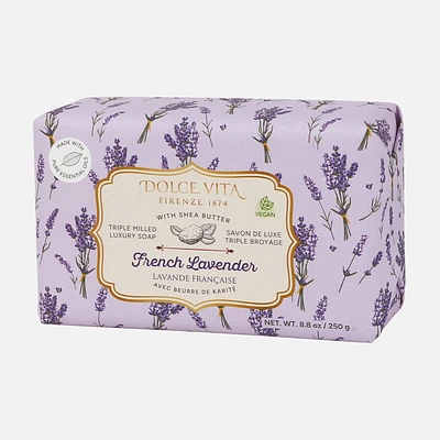 Dolce Vita Bar Soap, 250g - French Lavender