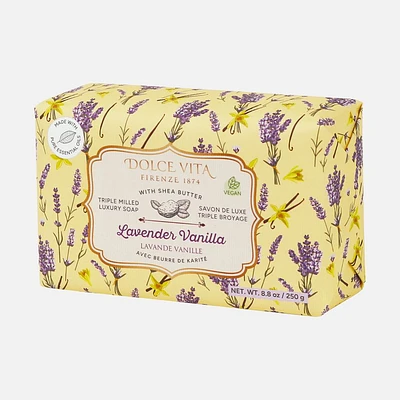 Dolce Vita Bar Soap, 250g - Lavender Vanilla