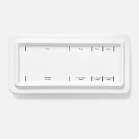 Ricardo 1/4 lb Ceramic Butter Dish with Measures
