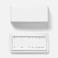 Ricardo 1/4 lb Ceramic Butter Dish with Measures