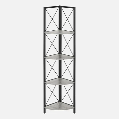 Roz 4-Tier Corner Shelf 