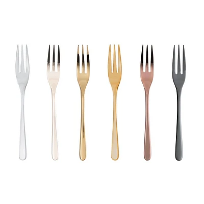 Taste Cake Fork 6-Piece Set by Sambonet