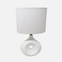 White Shazy Table Lamp