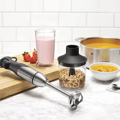 Ricardo Hand Blender with Chopper and Beaker