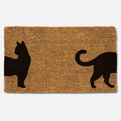 Coming and Going Cat Doormat