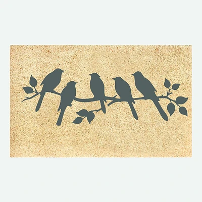 BIRD FAMILY TREE Coir Mat