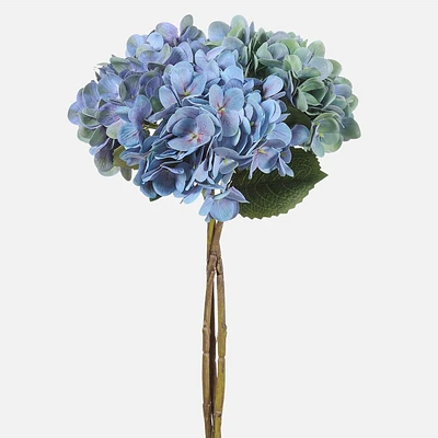 Hydrangea Bouquet 17.5" - Blue 