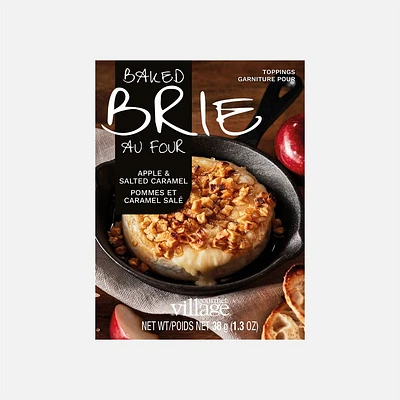Gourmet Village Baked Brie Toppings - Apple and Salted Caramel 