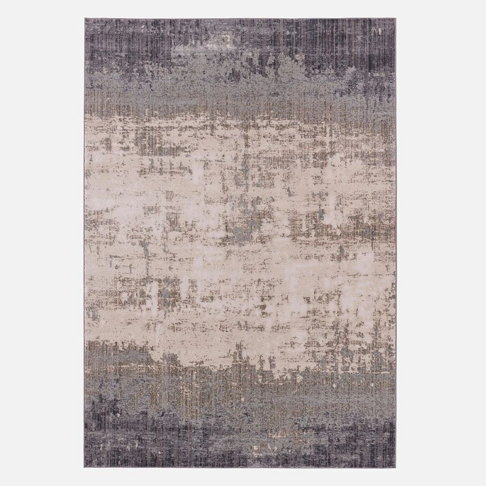 Mesa Carpet - Ivory/Silver