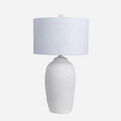 Tasha Table Lamp - White